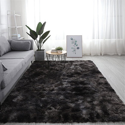 Cozydesg Soft Fluffy Modern Camel Area Rug, 8ft x 10ft,Camel